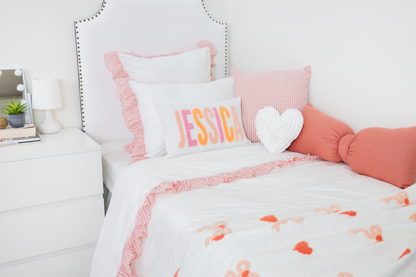 Bow Pillow- Lavender