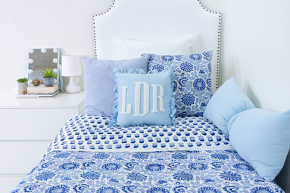 Bow Pillow- Lavender
