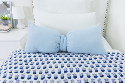 Bow Pillow- Lavender