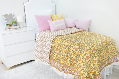 Bow Pillow- Lavender
