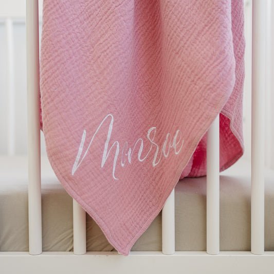 Organic Wrinkle Swaddle 4 Layer Muslin, Pack of 1, 100% Cotton