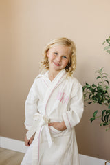 Personalized Organic Double Gauze Bath Robe with Monogram