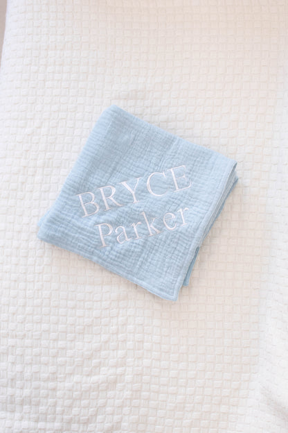 Organic Wrinkle Swaddle 4 Layer Muslin, Pack of 1, 100% Cotton