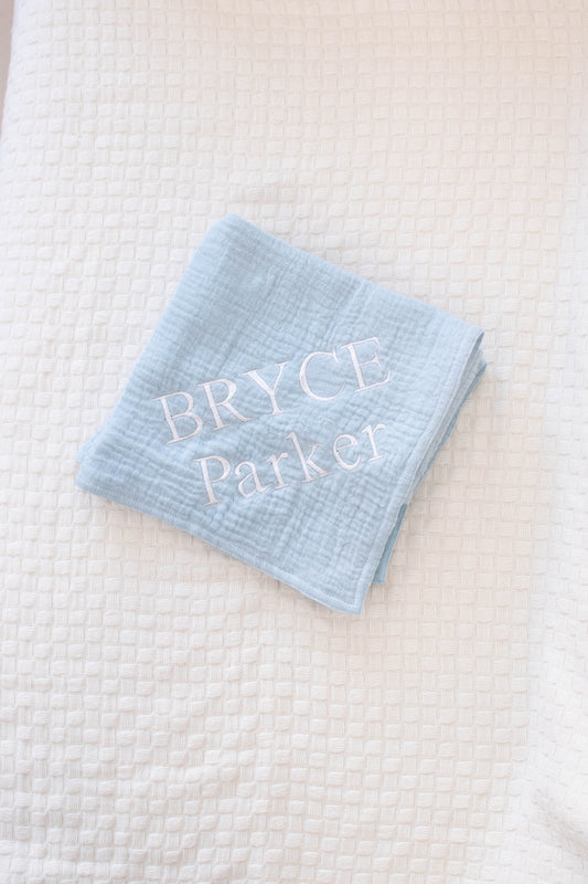 Organic Wrinkle Swaddle 4 Layer Muslin, Pack of 1, 100% Cotton