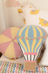 Carnival Hot Air Balloon Shape Pillows for Kids