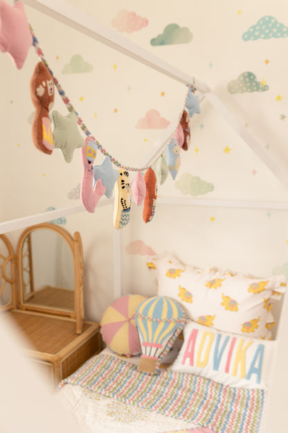 Carnival Hot Air Balloon Shape Pillows for Kids