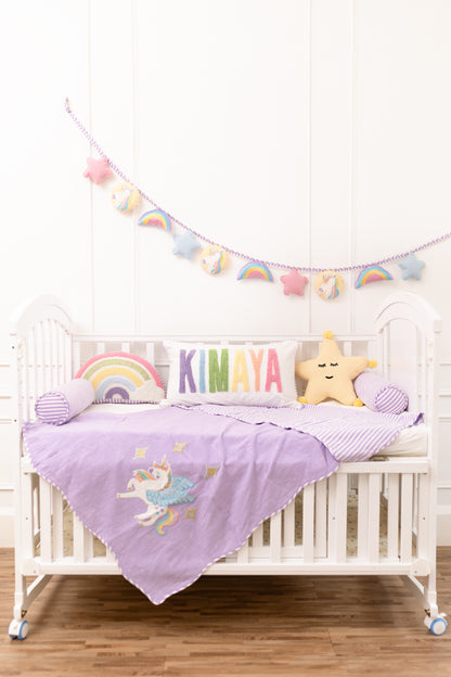 Unicorn Rainbow Shape Pillows for Kids
