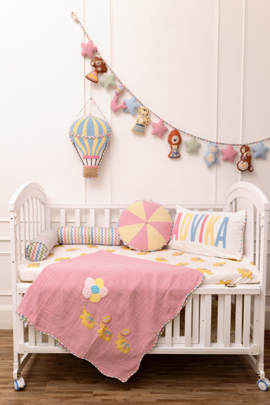 Carnival Pinwheel Shape Pillows for Kids