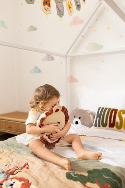 Jungle Safari Lion Shape Pillows for Kids