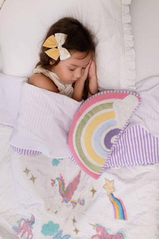 Unicorn Rainbow Shape Pillows for Kids