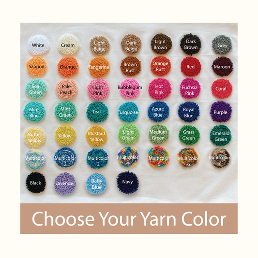 Personalized Pillow Cover, Punch Needle, 100% Cotton