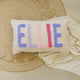 Personalized 2 Sided Pillow Cover with colored Back